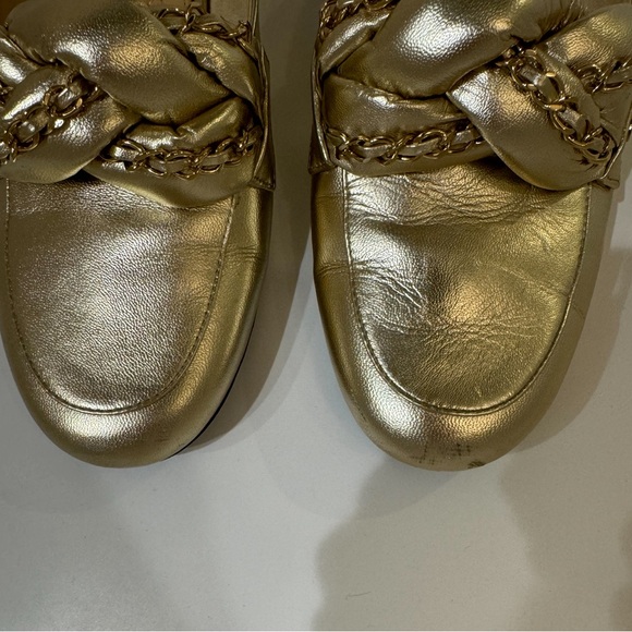 Chanel Gold Mules - Picture 2 of 6